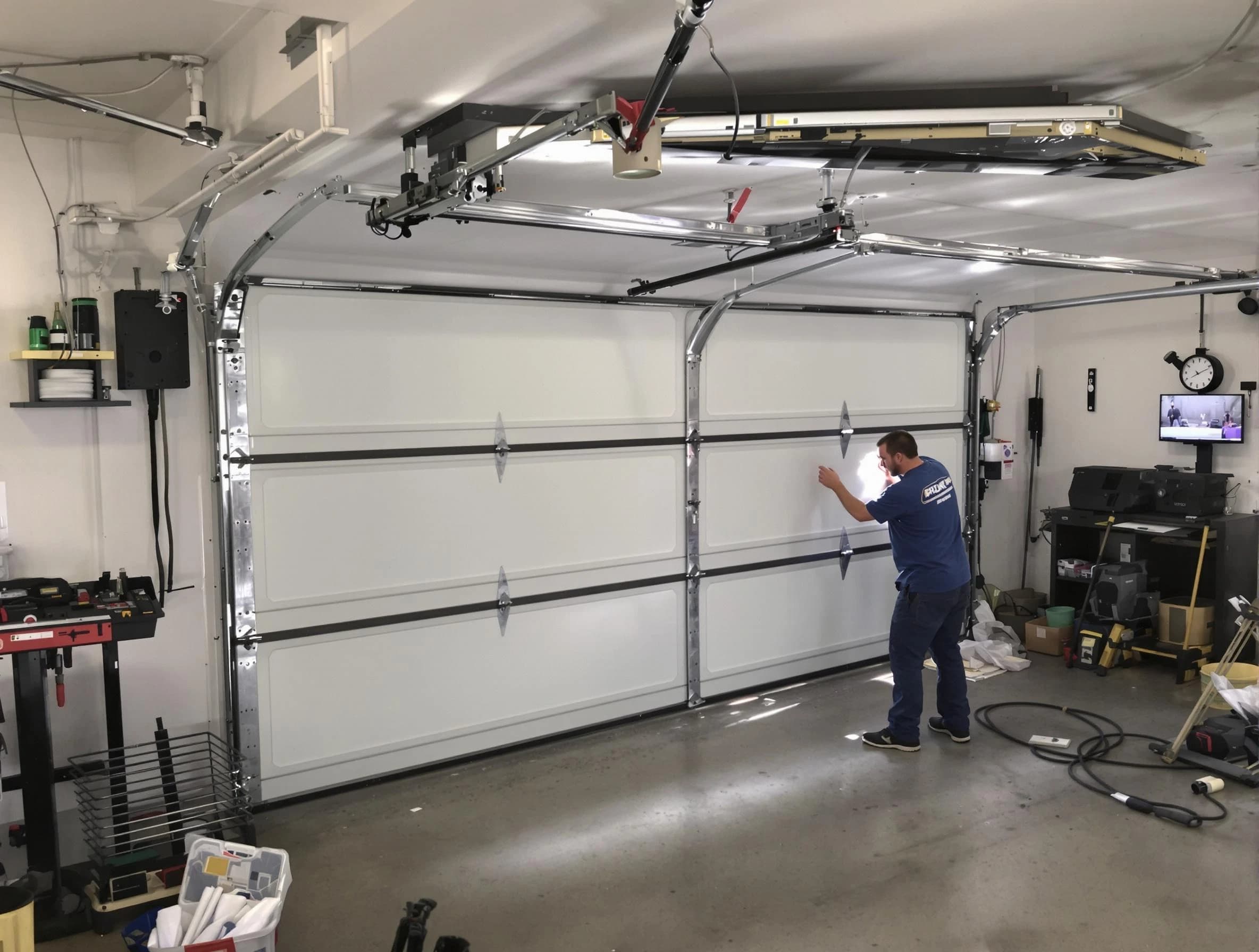 Professional garage door repair service by Piedmont Garage Door Repair in Piedmont