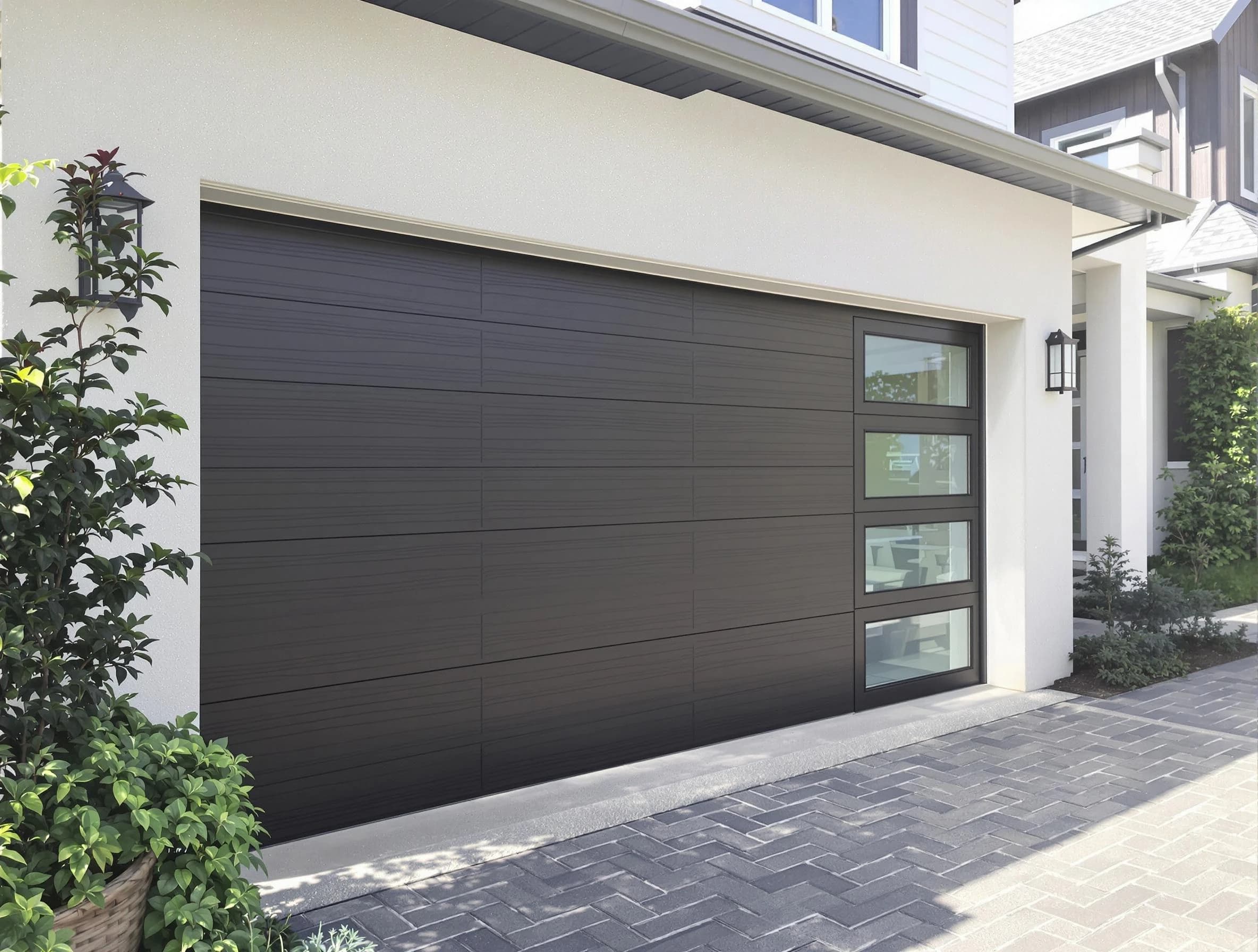Custom garage door installation by Piedmont Garage Door Repair in Piedmont