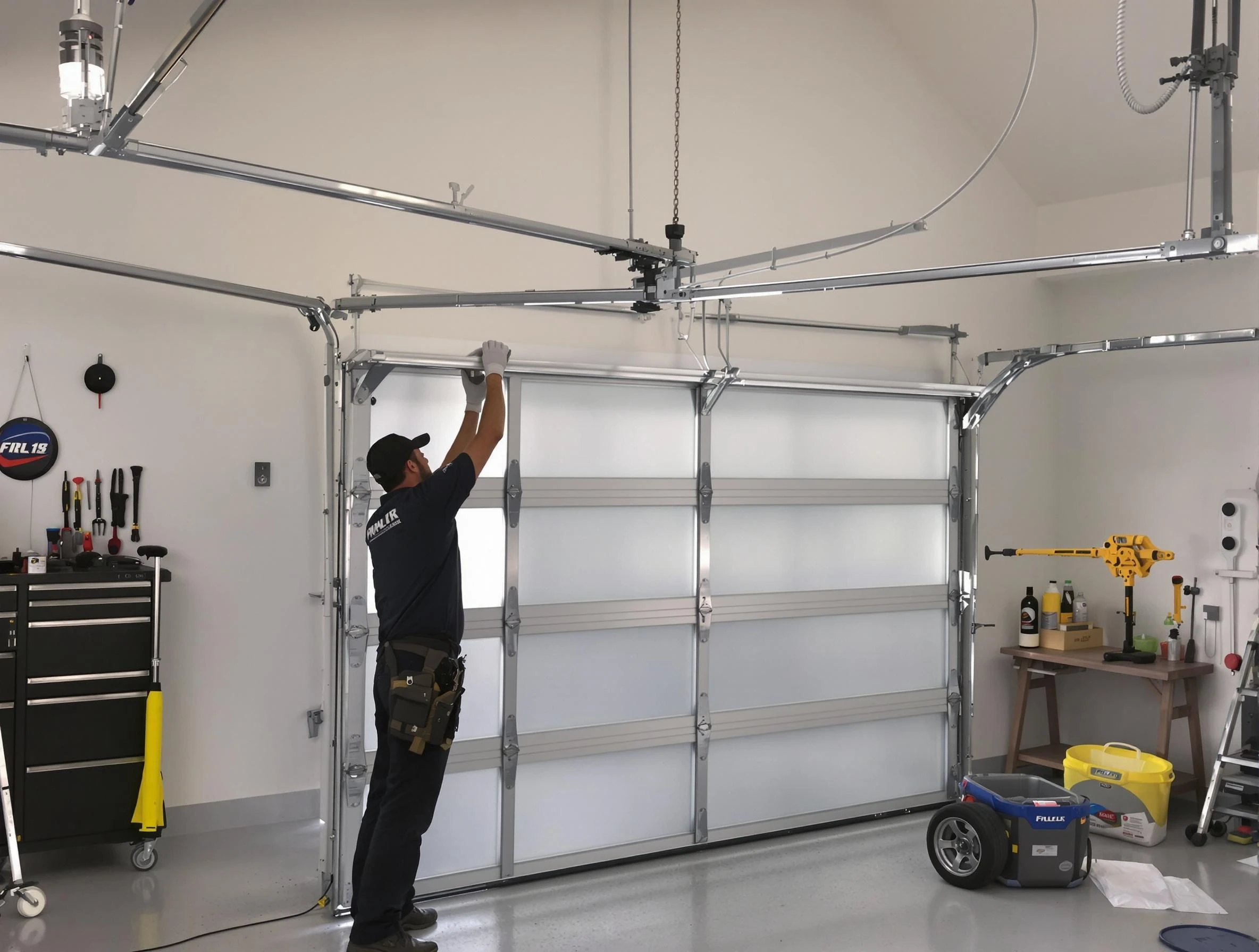Piedmont Garage Door Repair certified team performing precision garage door installation in Piedmont