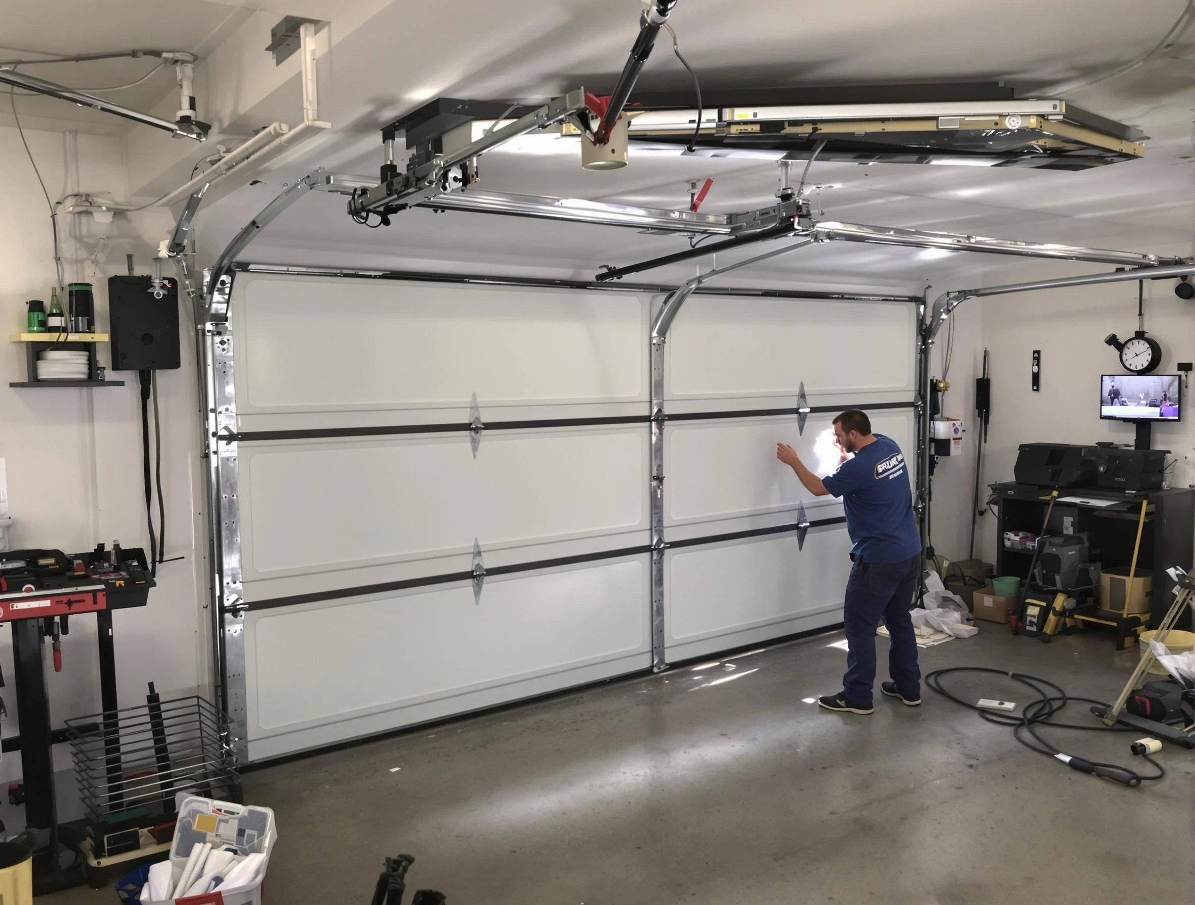 Professional garage door repair service by Piedmont Garage Door Repair in Piedmont