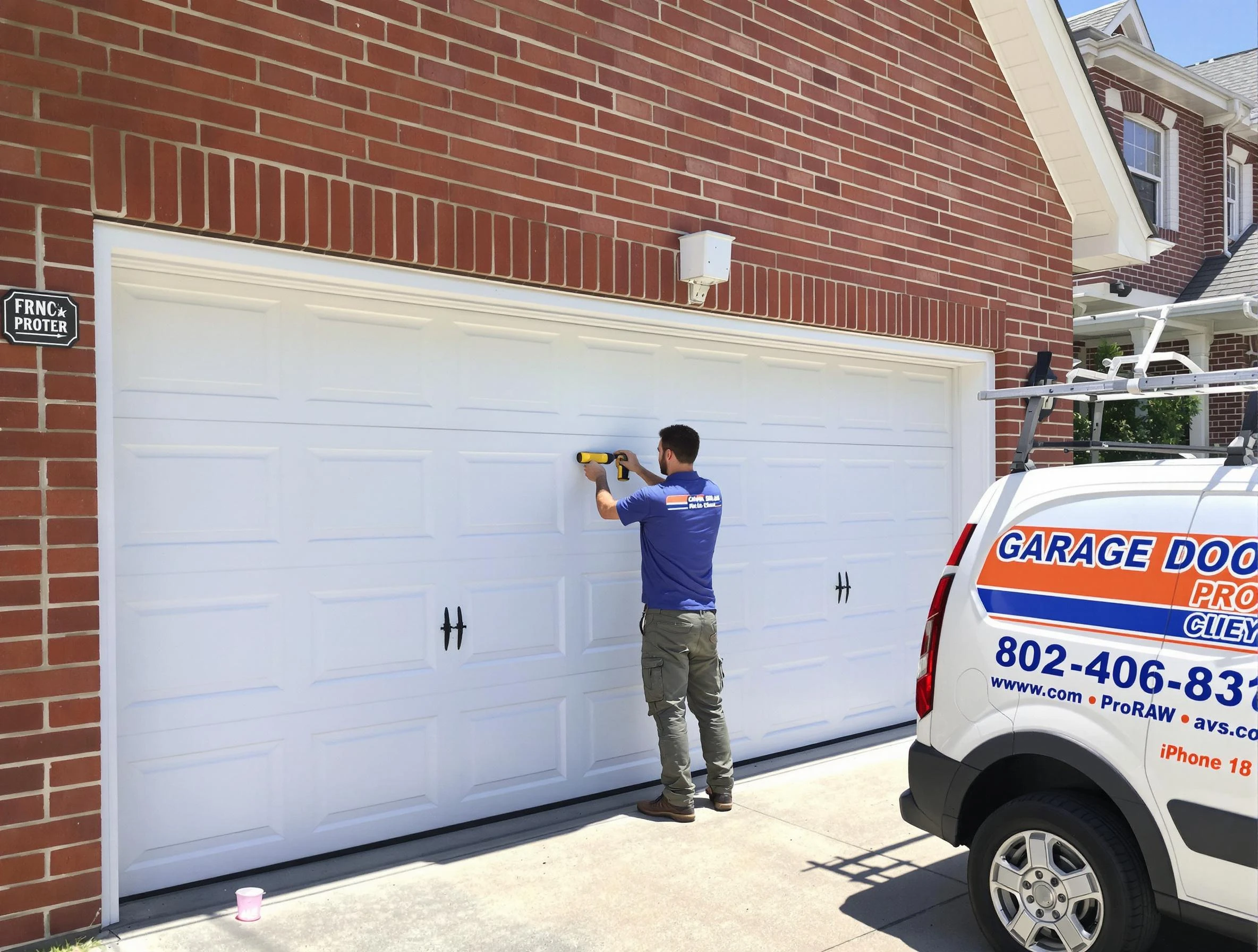 Local garage door repair service by Piedmont Garage Door Repair in Piedmont